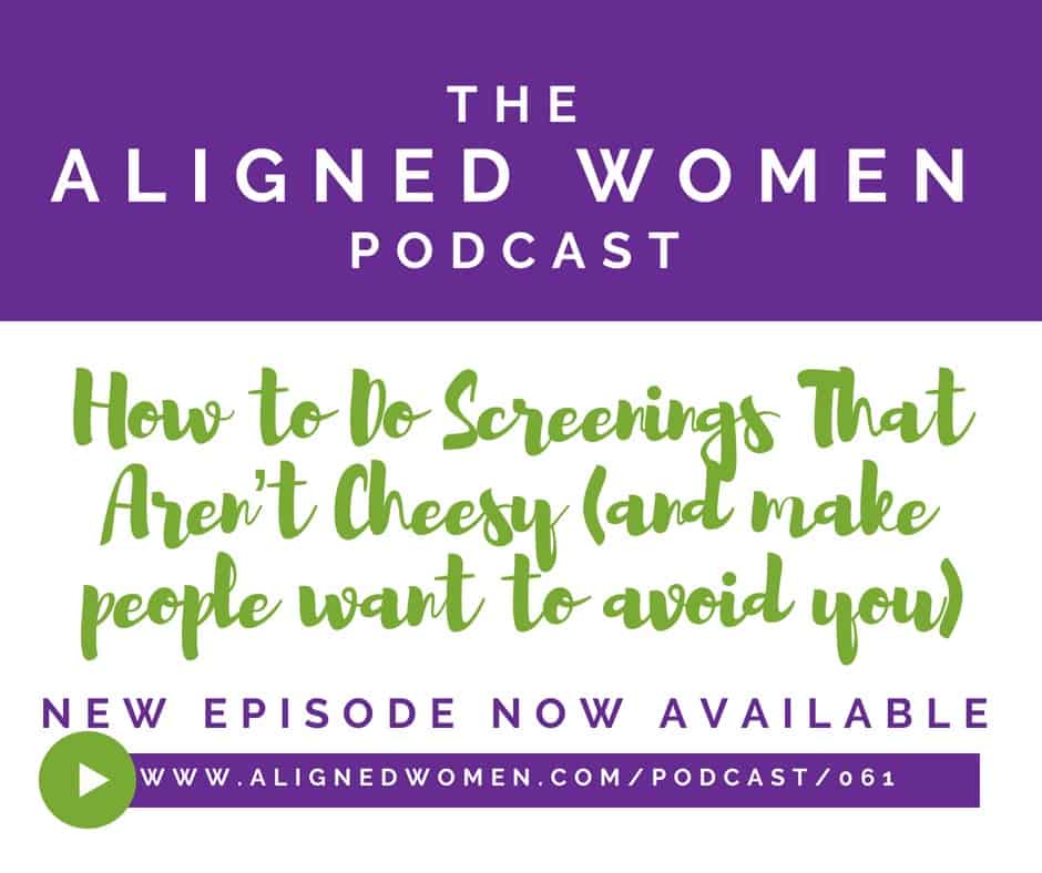 Do Screenings That Aren't Cheesy