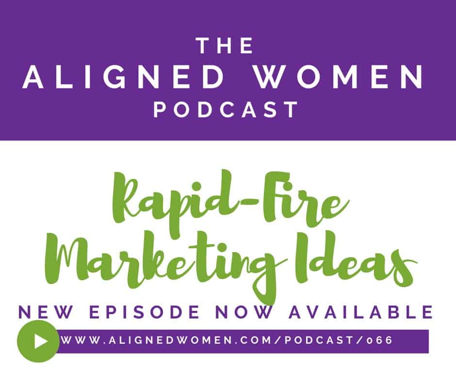 Rapid Fire Marketing Ideas