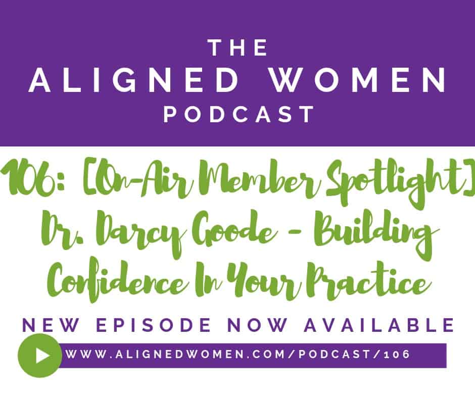 Dr Darcy Goode Building Confidence in Your Practice