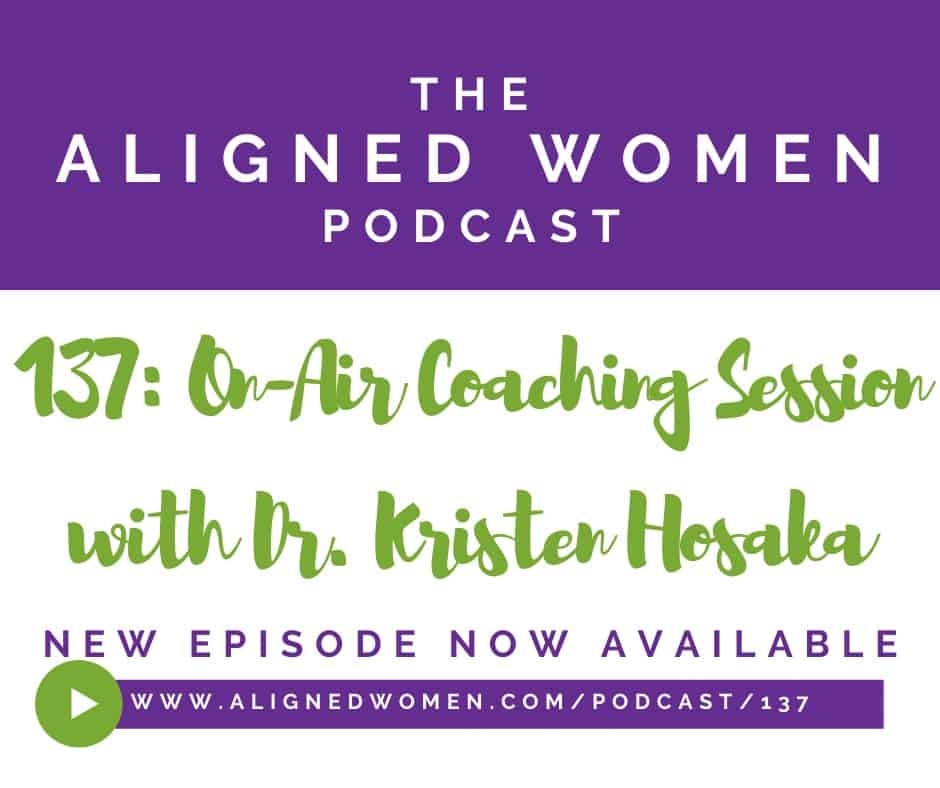 On-Air Coaching Dr Kristen Hosaka