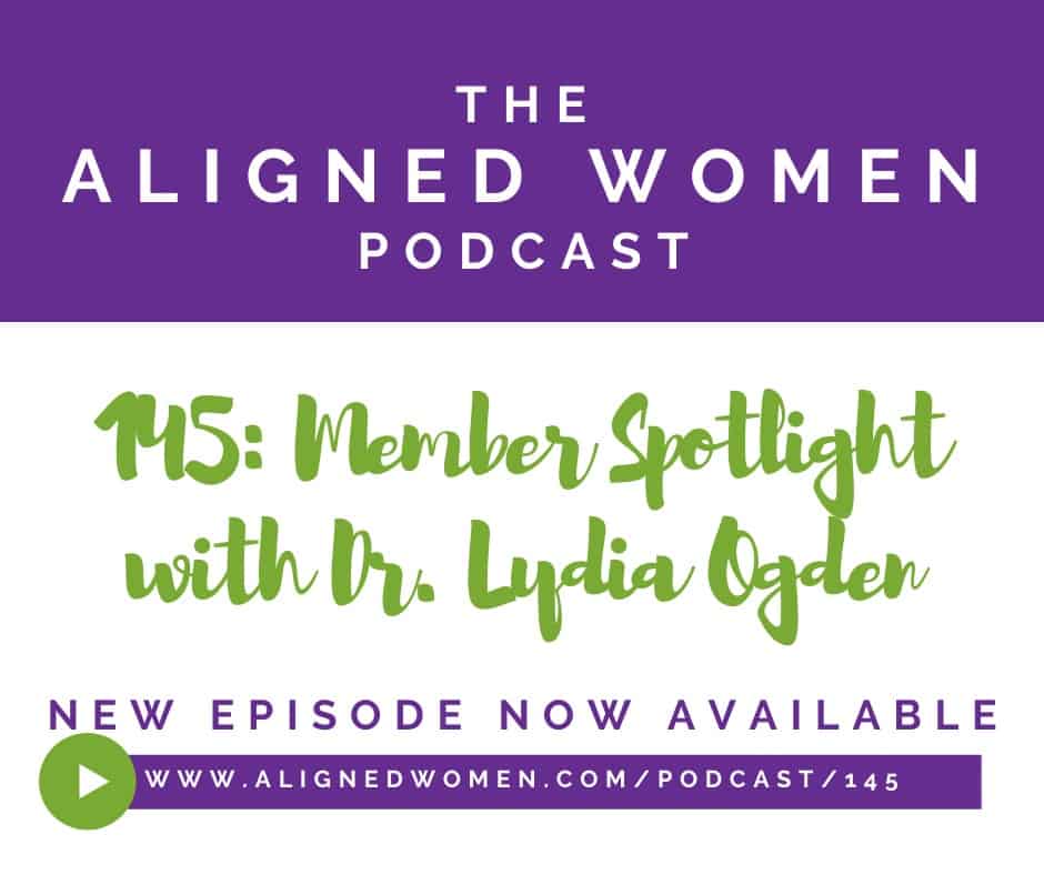 Member Spotlight Dr Lydia Ogden